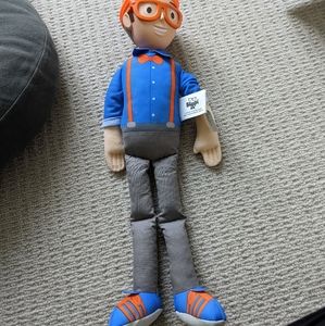 Blippi Bendable Plush Doll, 16” Tall